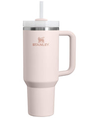 Thumbnail for Stanley Quencher H2.0 Tumbler with Handle and Straw 40 oz | Flowstate 3-Position Lid | Cup Holder Compatible for Travel | Insulated Stainless Steel Cup | BPA-Free | Rose Quartz 2.0