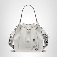 Thumbnail for KARL LAGERFELD Paris Women's Handbags Bucket, White, One Size