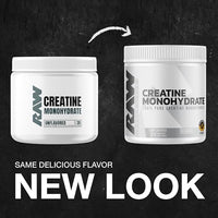 Thumbnail for RAW Nutrition Creatine Monohydrate Powder, Unflavored (30 Servings) - Micronized Creatine Monohydrate Supplement for Workout Performance, Build Muscle & Strength - Creatine Powder for Men & Women