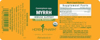 Thumbnail for Herb Pharm Myrrh Liquid Extract for Immune System Support - 1 Ounce (DMYRR01)