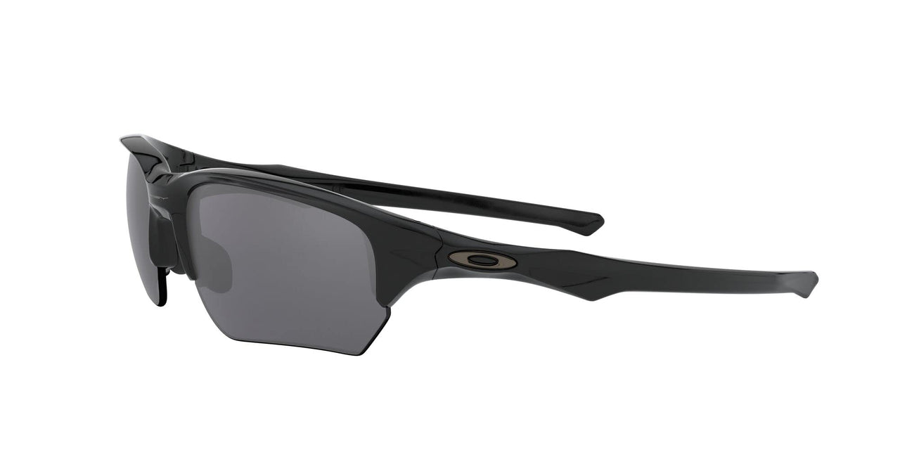 Oakley Men's Flak Beta 0OO9363 Non-polarized Iridium Rectangular Sunglasses, POLISHED BLACK, 64.03 mm