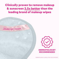 Thumbnail for The Original MakeUp Eraser PRO, Effortlessly Remove All Makeup Using Only Water, Including Waterproof Mascara, Eyeliner, Foundation, Lipstick, Sunscreen, and More! Cool Gray, 1ct.