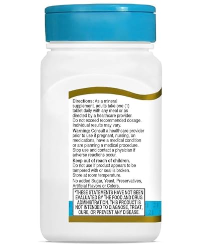21st Century Magnesium, 250 mg, 110 Tablets