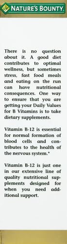 Thumbnail for Nature's Bounty Vitamin B12 5000 Mcg Sublingual Liquid, Cardiovascular Health & Cellular Energy Support, 2 Fl Oz (1 Count)