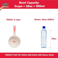 Thumbnail for SPOT Stainless Steel Mirror Finish Bowl, Durable Chew-Proof Food/Water Dish for Mini Dogs, Small Dogs, and Puppies, 2 Cups (16 oz) Capacity