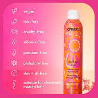 Thumbnail for amika perk up plus extended clean dry shampoo, 9.5oz | revitalizes roots + boosts time between washes with no residue or build up | for all hair types