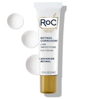 Thumbnail for RoC Retinol Correxion Under Eye Cream for Dark Circles & Puffiness, Daily Wrinkle Cream, Anti Aging Skin Care Treatment Women and Men, 0.5 oz (Packaging May Vary)