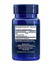 Thumbnail for Life Extension PQQ Caps – Pyrroloquinoline Quinone, 10 mg – Promotes The Growth of New Mitochondria, ATP, Energy Support – Gluten-Free, Non-GMO, Vegetarian – 30 Capsules