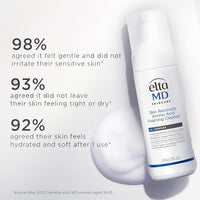 Thumbnail for EltaMD Skin Recovery Amino Acid Foaming Cleanser, Gentle Face Cleanser for Sensitive Skin, Proven to Gently Remove Makeup and Sunscreen,Fragrance Free and Noncomedogenic, Foaming Face Wash, 5 oz