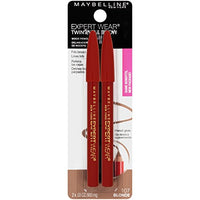 Thumbnail for Maybelline New York Makeup Expert Wear Twin Eyebrow Pencils and Eyeliner Pencils, Blonde Shade, 0.06 Ounce, 2 Count (Pack of 1)