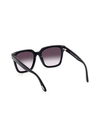 Thumbnail for Tom Ford SELBY FT 0952 Black/Grey Shaded 55/19/140 women Sunglasses