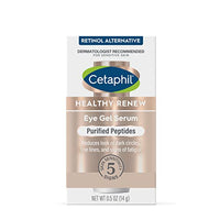 Thumbnail for Cetaphil Healthy Renew Hydrating Eye Gel Serum 0.5 Oz, 24Hr Under Eye Cream for Anti Aging, Reduces the Appearance of Dark Circles and Wrinkles, Retinol Alternative Peptide Serum, For Sensitive Skin
