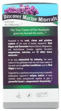 Thumbnail for Nature's Answer Marine Based Magnesium, Super Concentrated 500mg | Plant Based | Red Algae & Seawater Derived | Alcohol-Free & Gluten-Free | Vegetarian Capsules 90ct