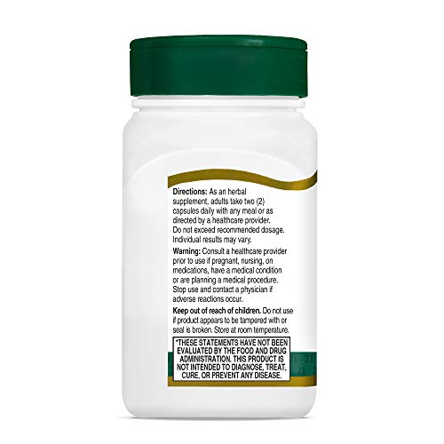 21st Century Vitamins Thistle Extract Veg Capsules, 60 Count (21338)