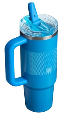 Thumbnail for Stanley Quencher ProTour Flip Straw Tumbler with Leakproof Lid 30 oz | Built-In Straw and Handle | Cup Holder Compatible for Travel | Insulated Stainless Steel Cup | BPA-Free | Azure Fade