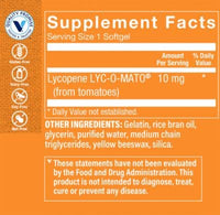 Thumbnail for The Vitamin Shoppe Lycopene 10MG, Antioxidant That Supports Cardiovascular, Prostate Cellular Health (60 Softgels)