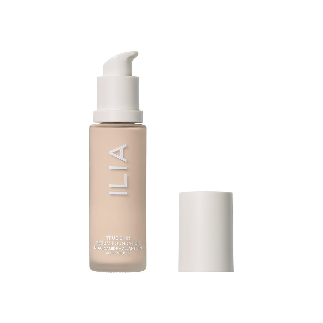 ILIA - True Skin Serum Foundation | Non-Comedogenic, Cruelty-Free, Vegan, Weightless Feel, Buildable Coverage, Safe for Sensitive Complexion (Sable SF.5)