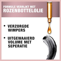 Thumbnail for Maybelline Lash Sensational Washable Mascara, Lengthening and Volumizing for a Full Fan Effect, Very Black, 1 Count