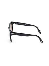 Thumbnail for Tom Ford SELBY FT 0952 Black/Grey Shaded 55/19/140 women Sunglasses