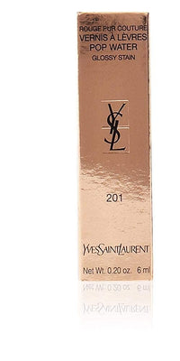 Thumbnail for Yves Saint Laurent Vernis A Levres Pop Water Glossy Stain, 205 Pink Rain, 0.2 Ounce