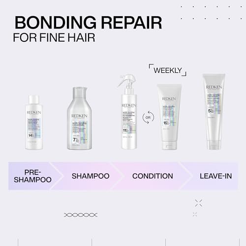 Redken Acidic Bonding Concentrate Treatment For Damaged Hair Repair - Deep Conditioning Intensive Mask, Acidic Bonding Concentrate