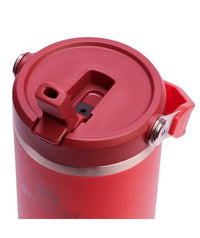 Thumbnail for Stanley IceFlow 2.0 Flip Straw Tumbler with Handle 30 oz | Twist On Lid and Flip Up Straw | Leak Resistant Water Bottle | Insulated Stainless Steel | BPA-Free | Chili Red