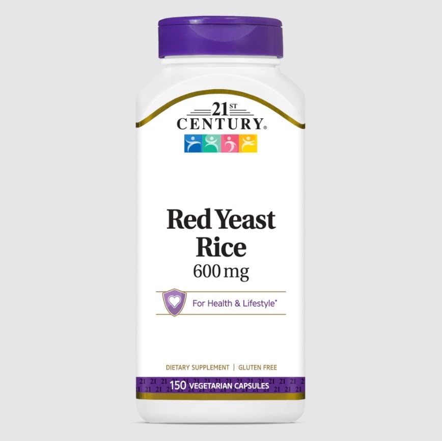 21st Century Health Care, Red Yeast Rice, 150 Veggie Caps