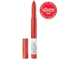 Thumbnail for Maybelline SuperStay Ink Crayon Matte Longwear Lipstick With Built-in Sharpener, Laugh Louder, 0.04 Ounce