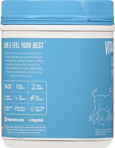 Vital Proteins, Unflavored Collagen Peptides, 20 Ounce