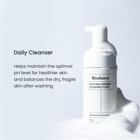 Thumbnail for BIODANCE Soothing Barrier Cleansing Foam, Micro Bubble Foam, Gentle & Mild Facial Cleanser, Korean Skin Care | 4.06 fl.oz, 120ml