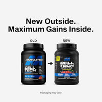Thumbnail for MuscleTech Creatine Monohydrate Powder Cell-Tech Creatine Post Workout Recovery Drink Muscle Builder For Men & Women Muscle Building Supplements Fruit Punch, 3 lbs (27 Serv)