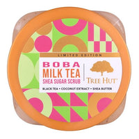 Thumbnail for Tree Hut Boba Milk Tea Shea Sugar Scrub | Exfoliating Scrub Removes Dry Skin for a Soft & Natural Glow | Limited Edition | Vegan, Free of Parabens, Formaldehyde Donors, & Sulfates | 18 fl oz.