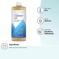 Thumbnail for Home Health Original Castor Oil, Promotes Healthy Hair And Skin, Natural Skin Moisturizer - Pure, Cold Pressed, Non-GMO, Hexane-Free, Solvent-Free, Paraben-Free, Vegan - 32 fl oz