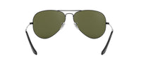 Thumbnail for Ray-Ban RB3025 Classic Aviator Sunglasses, Gunmetal/Polarized G-15 Green, 62 mm