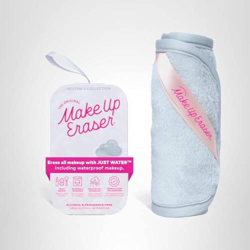 The Original MakeUp Eraser PRO, Effortlessly Remove All Makeup Using Only Water, Including Waterproof Mascara, Eyeliner, Foundation, Lipstick, Sunscreen, and More! Cool Gray, 1ct.