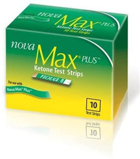 Thumbnail for Nova Max Plus Ketone Test Strips 10 Count, (40 Total)