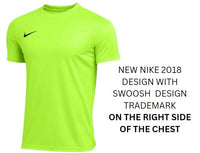 Thumbnail for Image 4 of Nike Men's Park Short Sleeve T Shirt (Volt, Medium)