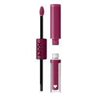 Thumbnail for NYX PROFESSIONAL MAKEUP Shine Loud, Long-Lasting Liquid Lipstick with Clear Lip Gloss - In Charge (Perfect Berry)