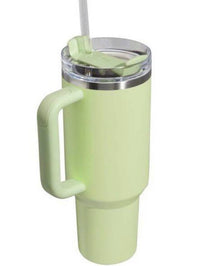 Thumbnail for STANLEY 40 oz Stainless Steel H2.0 Flowstate Quencher Tumbler (Pale Lime)