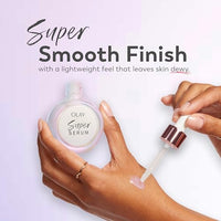 Thumbnail for Olay Super Serum - Glow Serum for Face - Activated Niacinamide, Vitamin C & E, Collagen Peptide, AHA - 5-in-1 Benefits - Brightens, Hydrates, Smooths, Firms, Evens Tone, Proactive Anti-Aging, 1.0 Oz