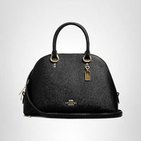 Thumbnail for COACH Katy Satchel, Black
