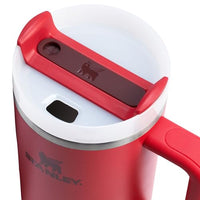 Thumbnail for Stanley Quencher H2.0 Tumbler with Handle and Straw 40 oz | Flowstate 3-Position Lid | Cup Holder Compatible for Travel | Insulated Stainless Steel Cup | BPA-Free | Chili Red
