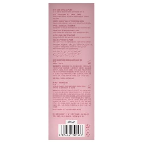 Kylie Cosmetics Matte Lip Kit - 401 Victoria For Women - 2 Pc 0.10 Oz Matte Liquid Lipstick, 0.03 Oz Lip Liner