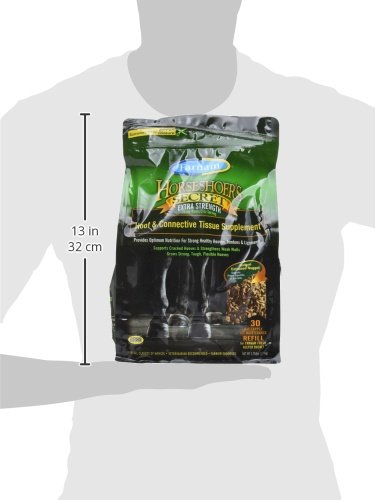 Farnam Horseshoer's Secret Extra Strength Hoof & Connective Tissue Biotin Supplement with Aminos for Strong, Healthy Hooves, Tendons & Ligaments, 7.5 lbs, 60-Day Supply