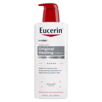 Thumbnail for Eucerin Original Healing Rich Body Lotion for Extremely Dry, Compromised Skin, Emollient Enriched Body Moisturizer, 16.9 Fl Oz Bottle