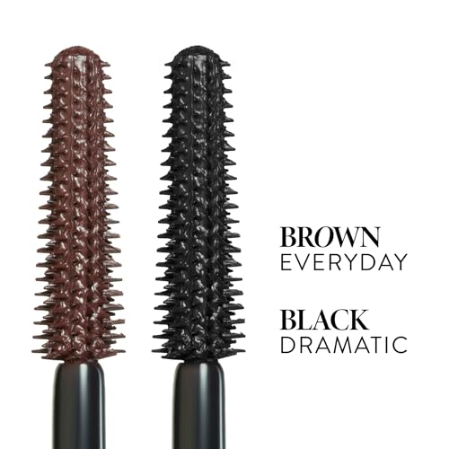 LAURA GELLER NEW YORK Kajal Longwear Mascara - Lengthening, Defining, Curling, Buildable Formula Eye Makeup - Innovative Curling Brush - 1 count