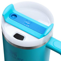 Thumbnail for Stanley Quencher H2.0 Tumbler with Handle and Straw 40 oz | Flowstate 3-Position Lid | Cup Holder Compatible for Travel | Insulated Stainless Steel Cup | BPA-Free | Splash
