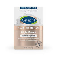 Thumbnail for Cetaphil Healthy Renew Skin Tightening Night Cream 1.7 Oz, Wrinkle Repair Cream for Face with Peptides, Retinol Alternative Cream For Sensitive Skin, Fragrance Free
