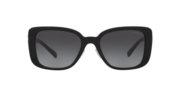 Coach HC8352 Sunglasses, Black/Grey Gradient, 54 mm