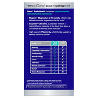 Thumbnail for Qunol Brain Health Memory Plus with B6, Magnesium L-Threonate & Citicoline, Clinically Tested Ingredients to Improve Memory, Focus, Attention and Productivity, 60 Count (Pack of 1)
